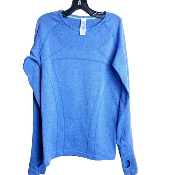 Ivivva Other - Ivivva Fly Tech Long Sleeve Top Blue Girl’s 12